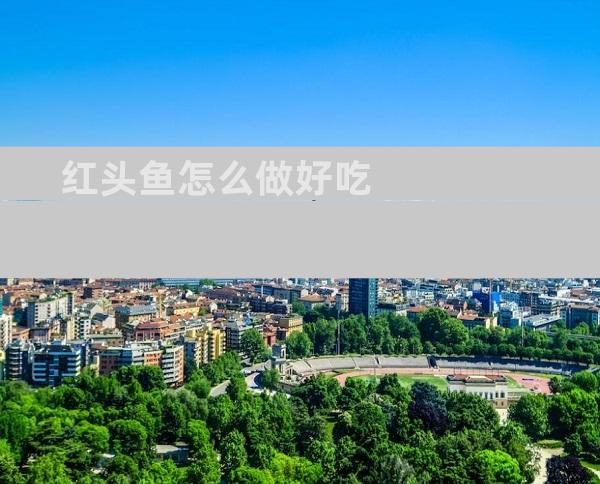 红头鱼怎么做好吃