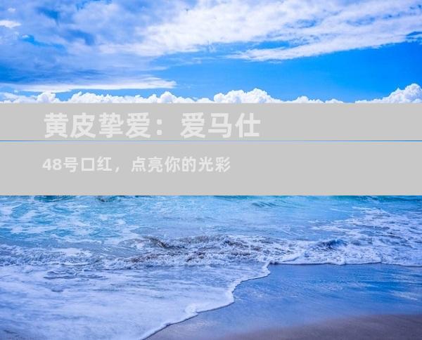 黄皮挚爱：爱马仕48号口红，点亮你的光彩